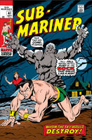 Sub-Mariner #41 "Whom the Sky Would Destroy!" Cover date: September, 1971