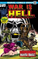 War Is Hell #12 "My Love Must Die" Release date: January 28, 1975 Cover date: April, 1975