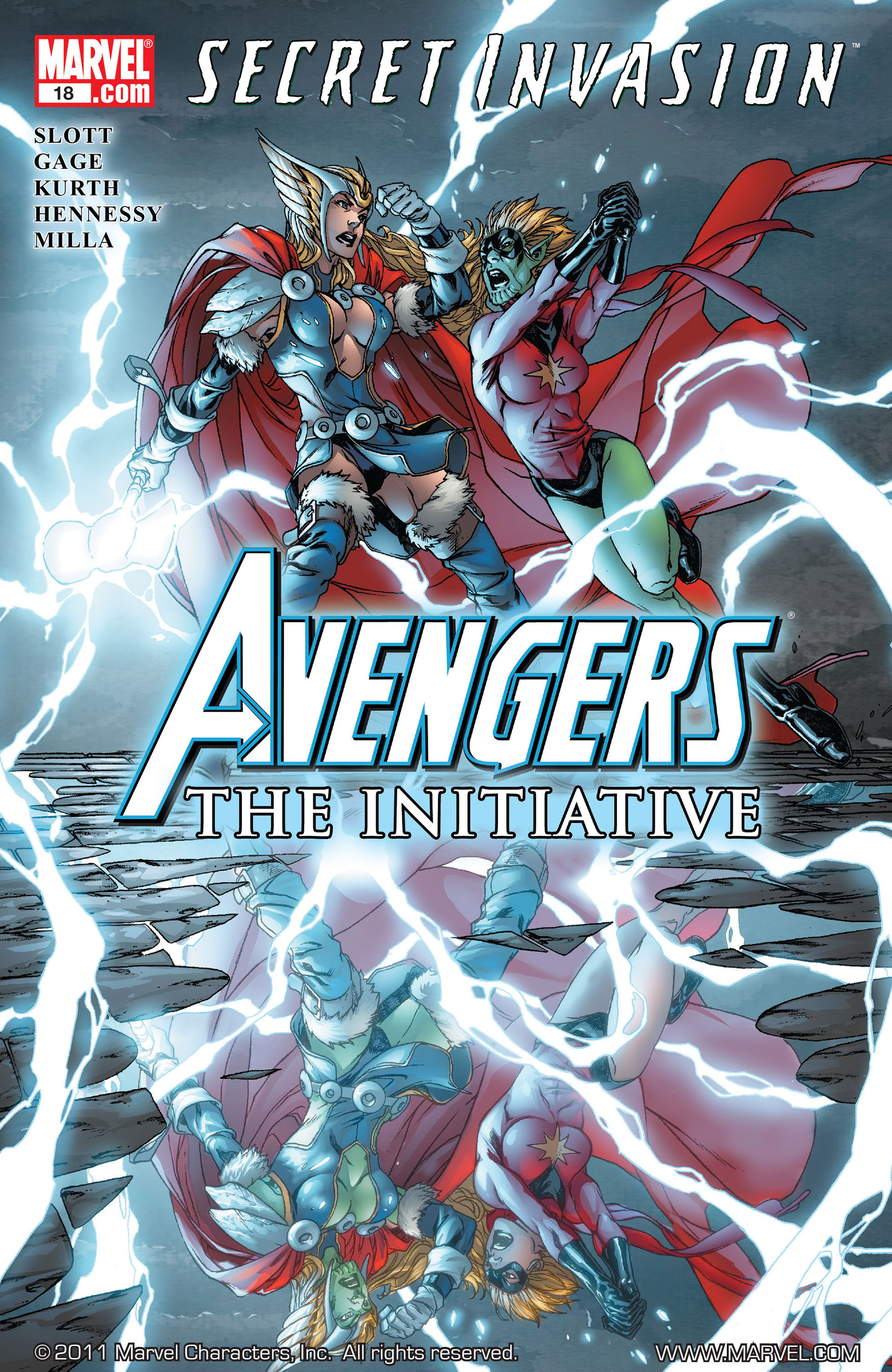 Secret Invasion Vol 1 5, Marvel Database