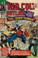 Kid Colt Outlaw #131 "The Town Tamer!" Release date: August 2, 1966 Cover date: November, 1966