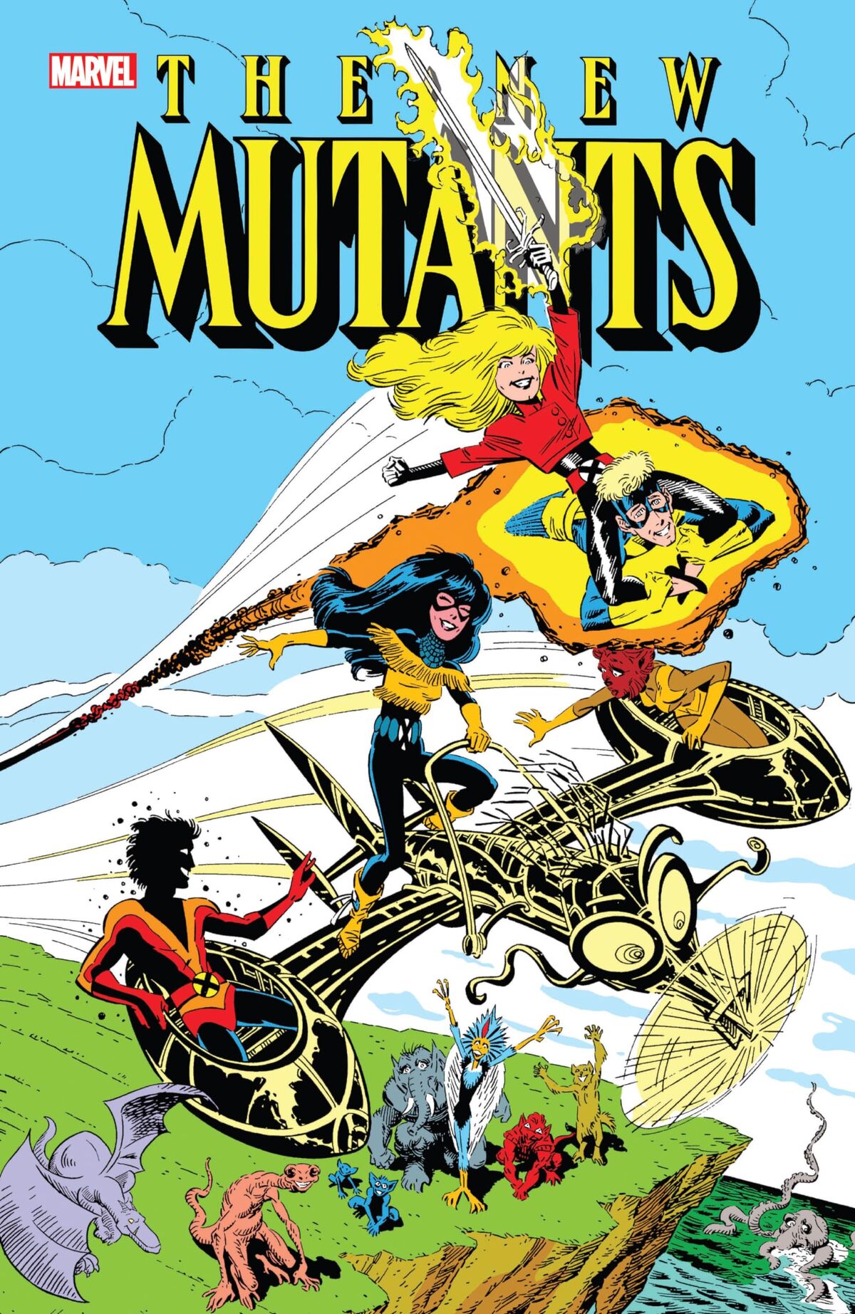 New Mutants #1-30 ニュー・ミュータント アメコミリーフ New Mutants #30 b Marvel Comics (2022) Rob Liefeld Variant