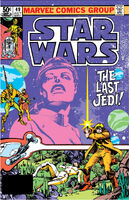 Star Wars #49 "The Last Jedi!" Release date: April 21, 1981 Cover date: July, 1981