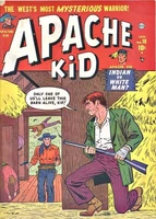 Not Available Apache Kid #10 "The Raid Of The Renegades!" Release date: September 16, 1951 Cover date: January, 1952