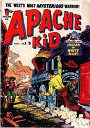 Apache Kid #9 "The Flaming Border!" (November, 1951)