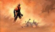 Xavier's death From Avengers vs. X-Men #11