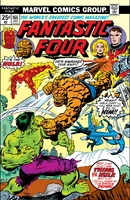 Fantastic Four #166 "If It's Tuesday, This Must be the Hulk!" Release date: October 28, 1975 Cover date: January, 1976