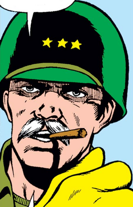 Lieutenant General Fredricks (Earth-616) from X-Men Vol 1 94 001