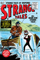 Strange Tales #35 "Danger Signal!" Release date: January 5, 1955 Cover date: April, 1955