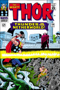 Thor #130 ""Thunder in the Netherworld!"" (July, 1966)