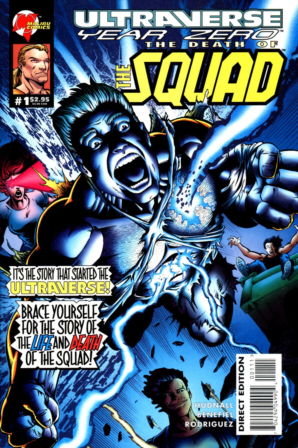 Ultraverse Year Zero The Death of the Squad No.1 1995 