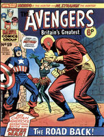 Avengers (UK) #19 Release date: January 26, 1974 Cover date: January, 1974