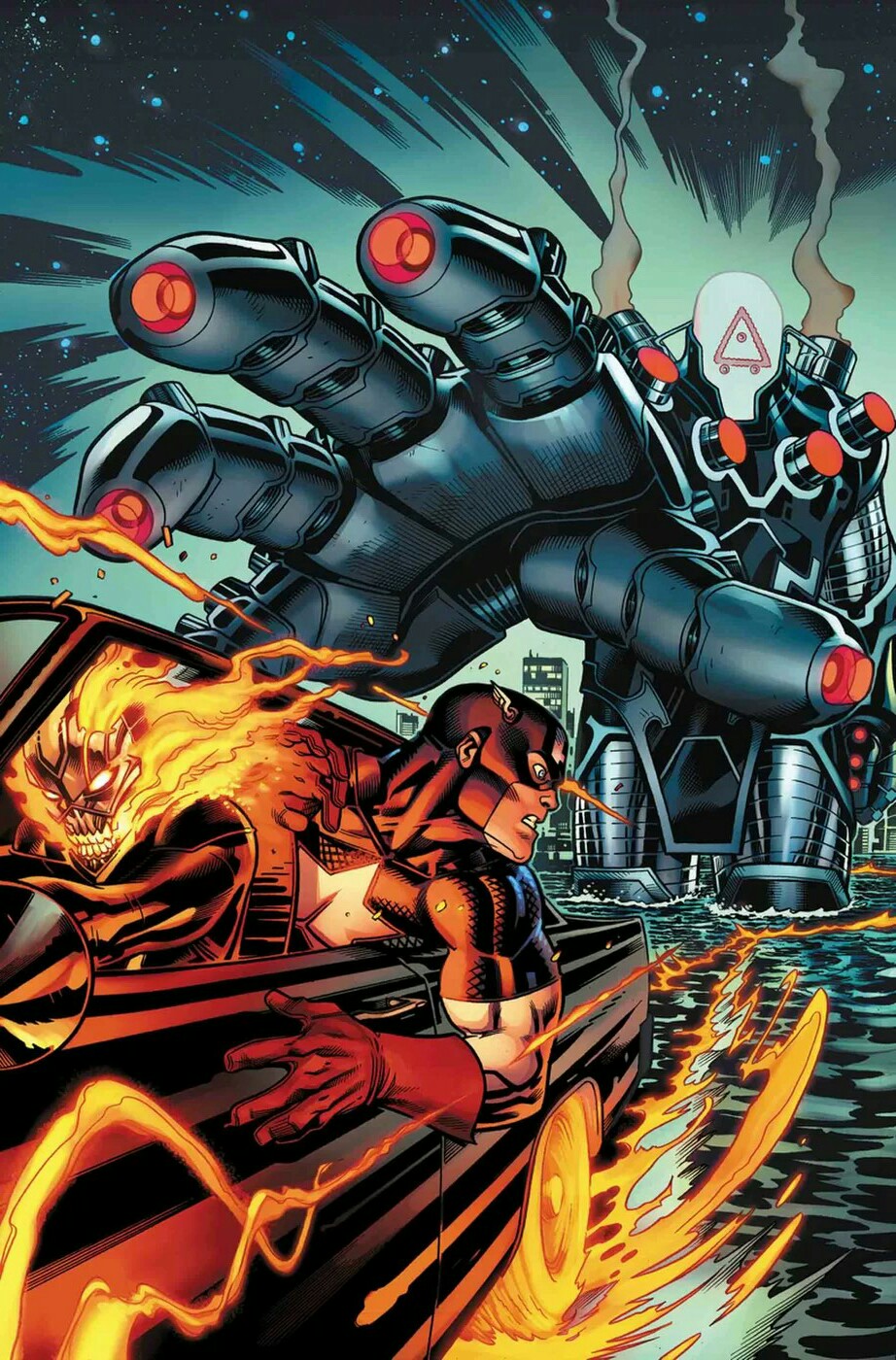 Avengers: Ghost Rider Levels Up with A Celestial's Body