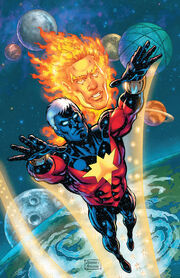 Genis-Vell Captain Marvel Vol 1 1 Jurgens Variant Textless