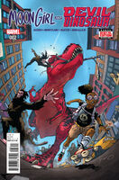 Moon Girl and Devil Dinosaur #2 "BFF - Part 2: Old Dogs and New Tricks" Release date: December 23, 2015 Cover date: February, 2016