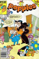 Popples #1 "Pop Goes the Spy / The U.N. Caper" Release date: September 16, 1986 Cover date: December, 1986