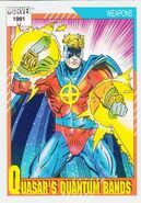 Quasar's Quantum Bands from Marvel Universe Cards Series II 0001
