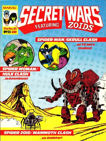 Secret Wars (UK) Vol 1 25 | Marvel Database | Fandom