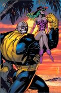 Thanos Vol 2 #9 X-Men Trading Card Variant Textless