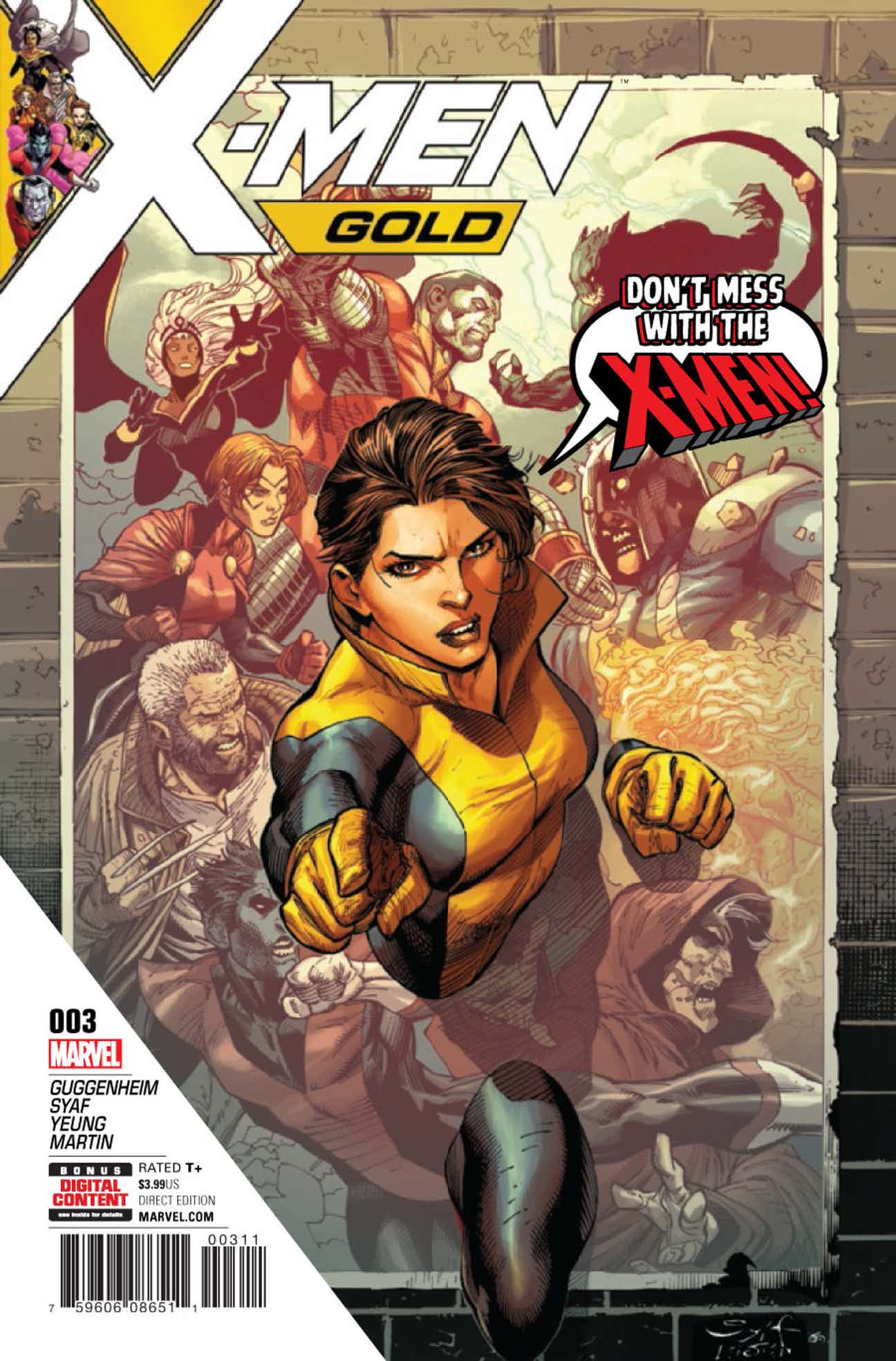 X-MEN GOLD #14 MARVEL COMICS DECEMBER 2017 