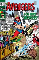 Avengers #77 "Heroes For Hire!" Release date: April 10, 1970 Cover date: June, 1970
