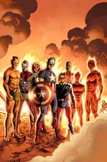 Captain America Reborn Vol 1 3 Cassaday Variant Textless