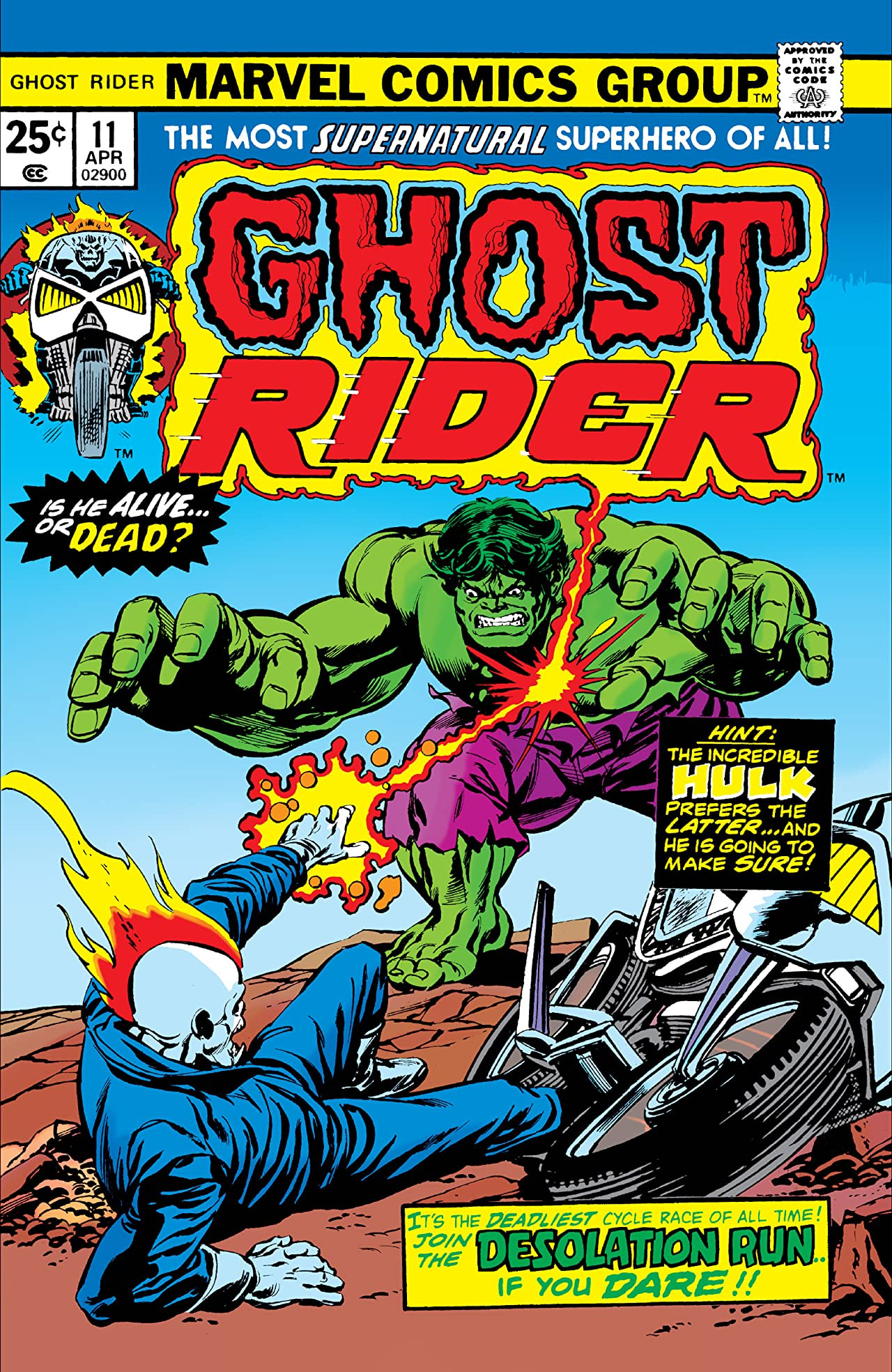 ghost rider vs hulk