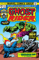 Ghost Rider (Vol. 2) #11 "The Desolation Run!" Release date: January 14, 1975 Cover date: April, 1975