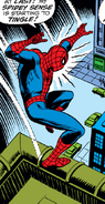 Peter Parker (Earth-616) at the Theatre District from Amazing Spider-Man Vol 1 73 0001