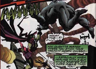 Phillip Urich (Earth-616) and Aleksei Sytsevich (Earth-616) from Green Goblin Vol 1 2 001
