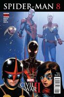 Spider-Man (Vol. 2) #8 Release date: September 14, 2016 Cover date: November, 2016