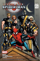 Ultimate Spider-Man #120 "Spider-Man and His Amazing Friends: Part 3" Release date: March 26, 2008 Cover date: May, 2008