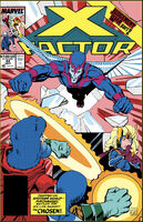 X-Factor #44 "Judgement War Part 2: Another World!" Release date: May 23, 1989 Cover date: September, 1989