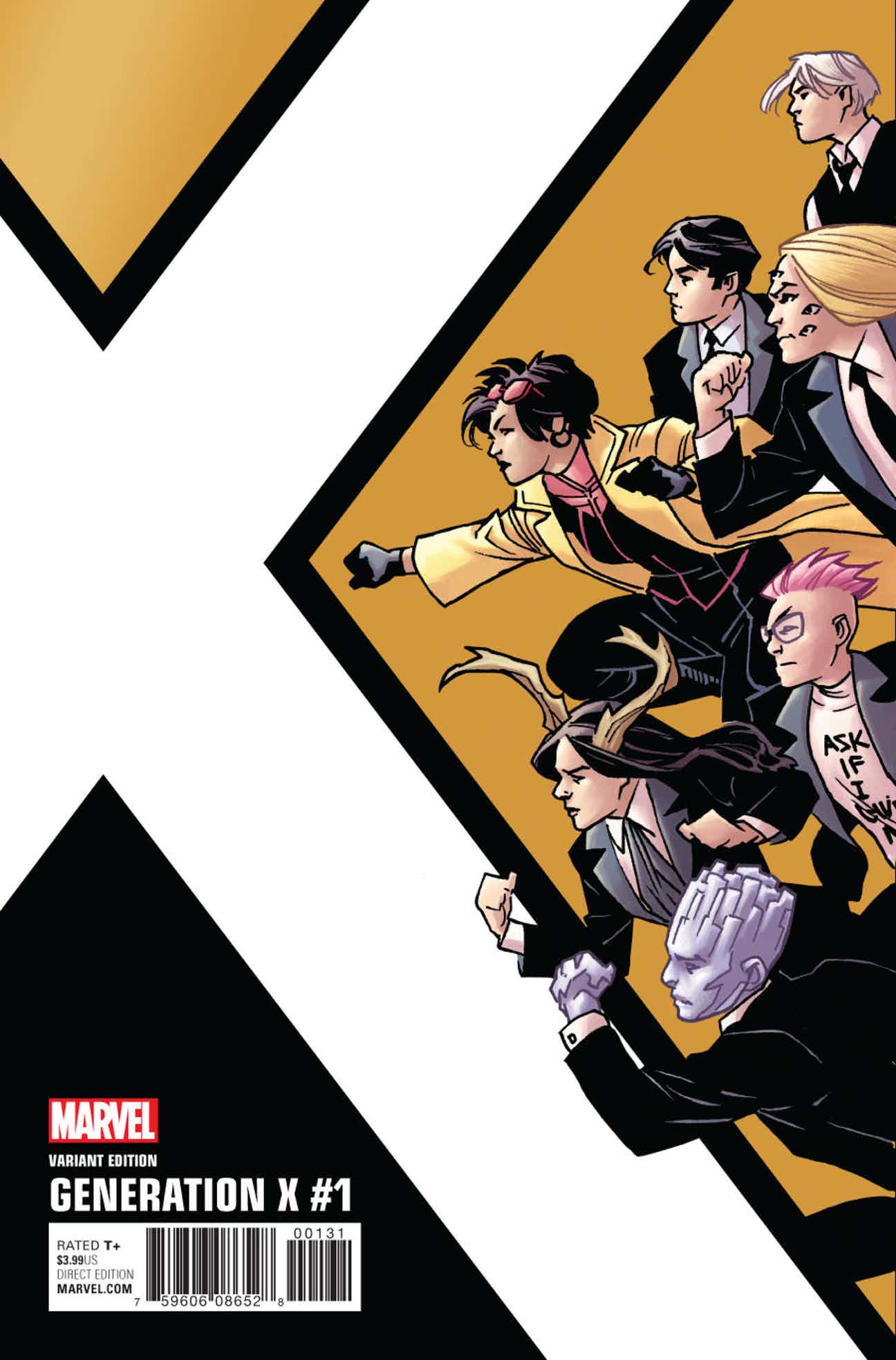 Generation X #1 Hip Hop Variant Marvel Comics 1st Print 