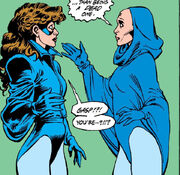 Katherine Pryde (Earth-597) and Katherine Pryde (Earth-616) from Excalibur Vol 1 9 0001