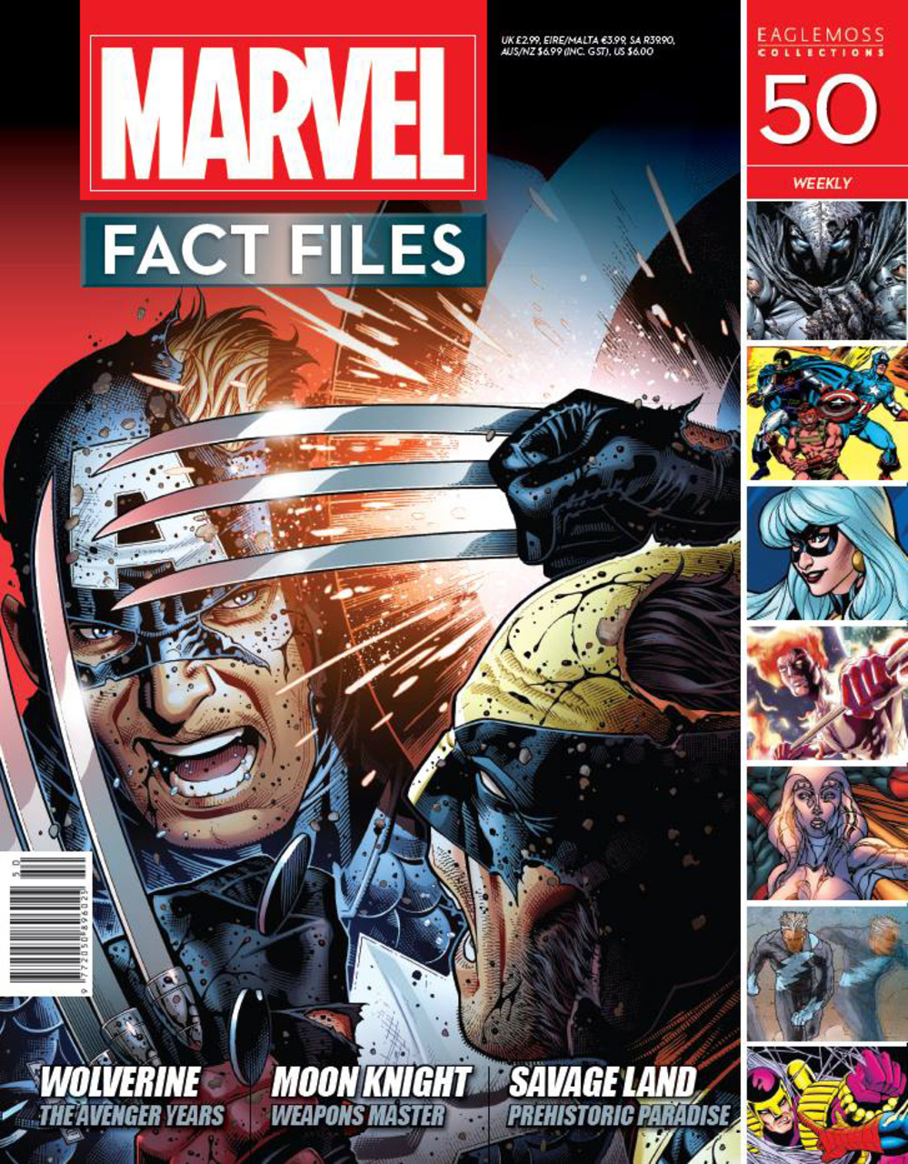 Marvel Fact Files Vol 1 50 | Marvel Database | Fandom