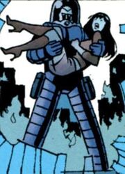 Stilt-Man (Earth-11080) and Mary Jane Watson (Earth-11080) from Marvel Universe Vs. The Punisher Vol 1 2 001.jpg