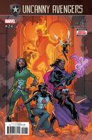 Uncanny Avengers (Vol. 3) #24 "The Night Shift: Part One" Release date: June 14, 2017 Cover date: August, 2017