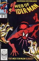 Web of Spider-Man #62 "All That Glitters" Release date: January 2, 1990 Cover date: March, 1990