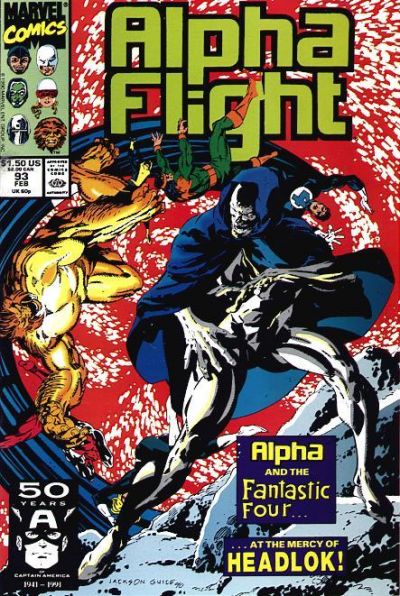 # 114 Vol 1 Alpha Alpha Flight Vyfne Plus Marvel Comics Original États-unis Vfn 