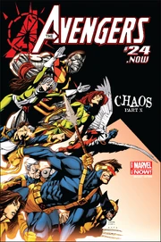 Avengers Vol 5 24.NOW X-Men as Avengers Garbett Variant