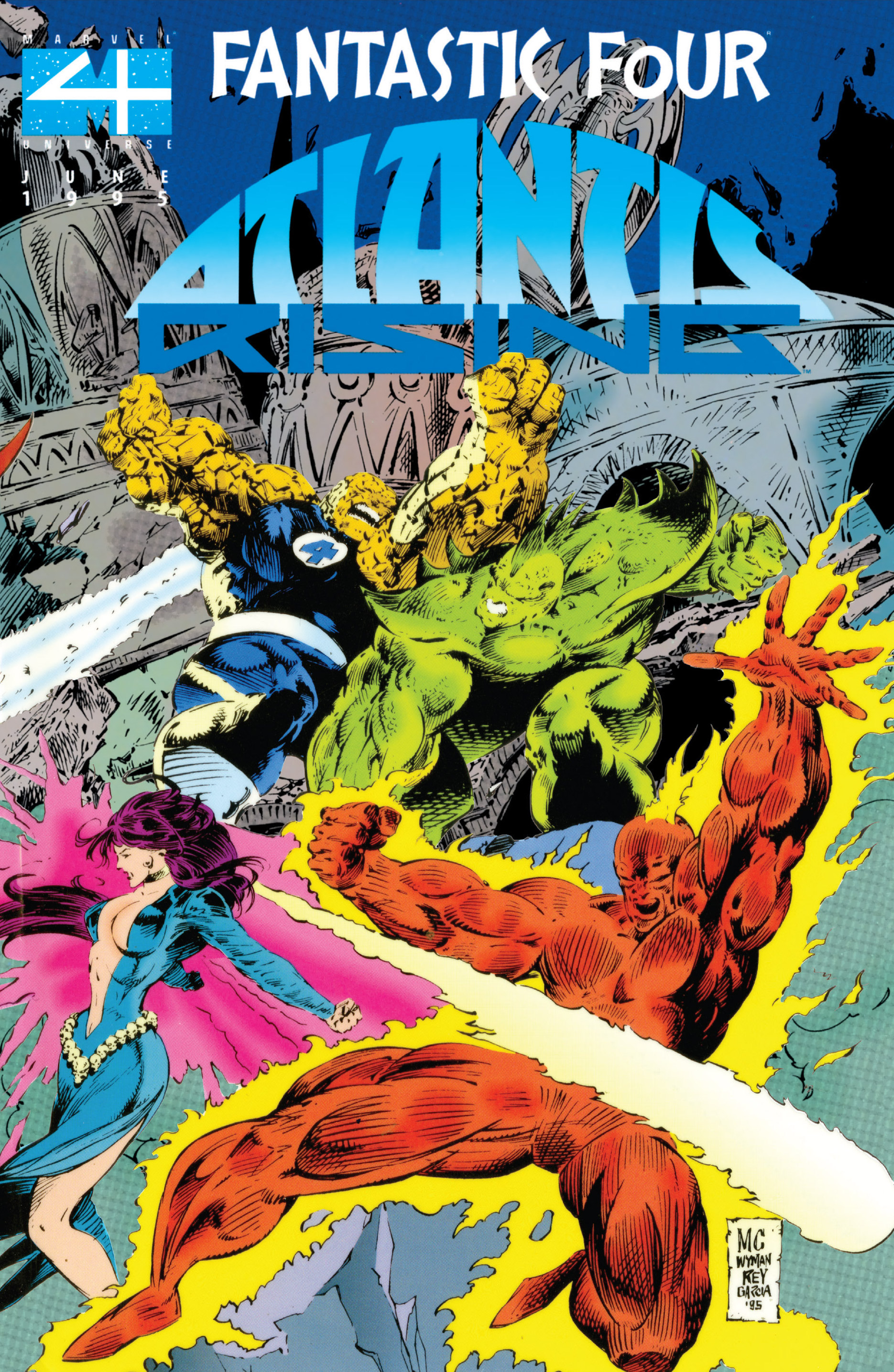 青年漫画 Fantastic Four/Inhumans: Atlantis Rising Fantastic Four/Inhumans: Atlantis Rising (2014) | Comic
