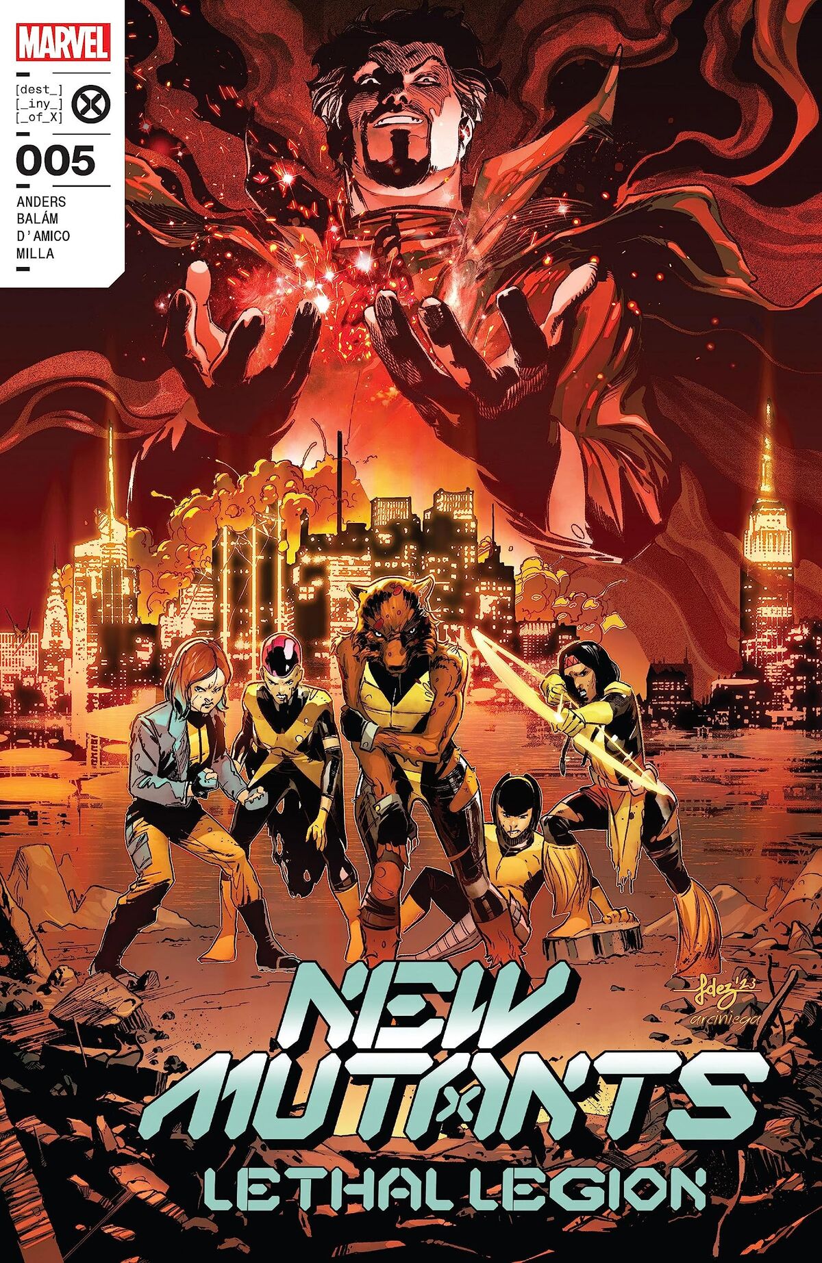 New Mutants Lethal Legion Vol 1 5 Marvel Database Fandom