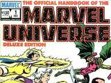 Official Handbook of the Marvel Universe Vol 2 1