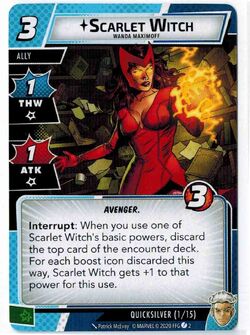 Marvel Champion's Scarlet Witch Hero Pack Review - Gideon's Gaming