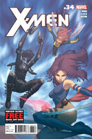 X-Men (Vol. 3) #34 "Subterraneans, Part 1 of 2" Release date: August 15, 2012 Cover date: October, 2012