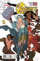 A-Force (Vol. 2) #6 Release date: June 1, 2016 Cover date: August, 2016