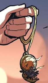 Amulet of Amtura from Doctor Strange Punisher Magic Bullets Infinite Comic Vol 1 4 001