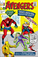 Avengers #2 "The Avengers Battle... the Space Phantom" Release date: September 3, 1963 Cover date: November, 1963