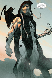 Gorr (Earth-616) and All-Black (Symbiote) (Earth-616) from King Thor Vol 1 1 001