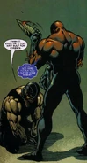Razorfist defeated by Toxin in Toxin #6